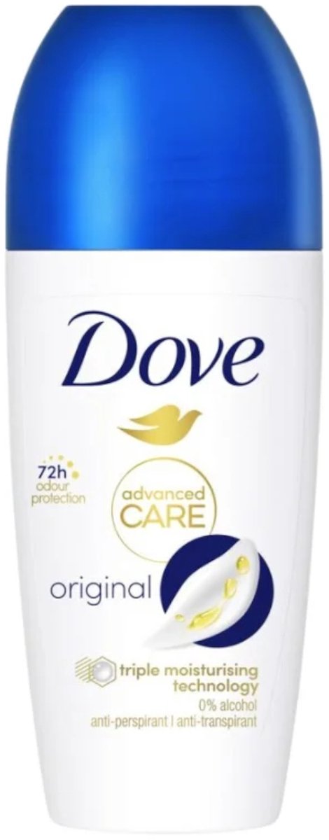 Dove - Deodorant - Roller - Original - 50ml