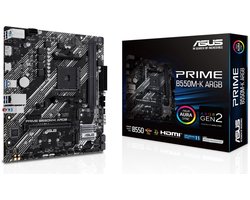 ASUS PRIME B550M-K ARGB AMD B550 Socket AM4 micro ATX