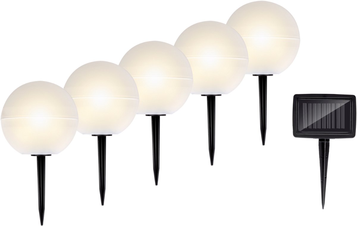 Grundig Solar Grondverlichting - LED Tuinlampen met Kleurverandering - Zonne-energie