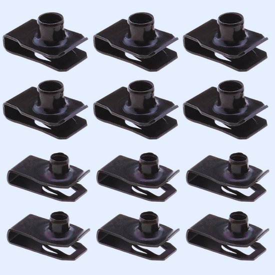Ronde koppelmoer M8x50x11 staal verzinkt (100 st.) | JRV Products