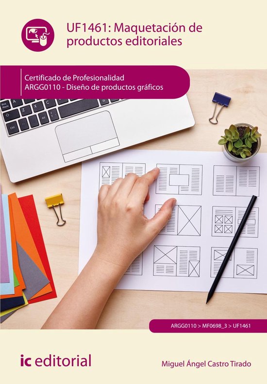 Maquetación de productos editoriales. ARGG0110 - cover