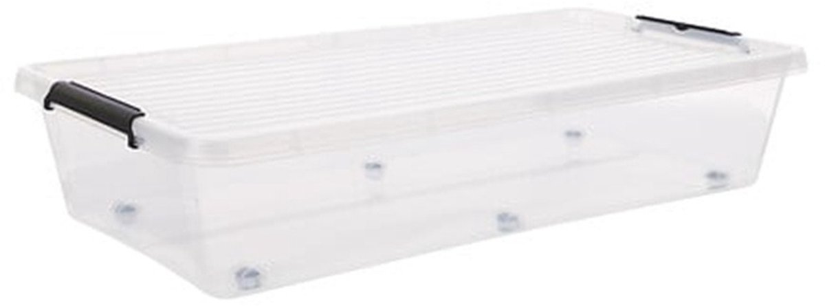 Boîte en plastique transparente 22l clip n box - 5five | Leroy Merlin