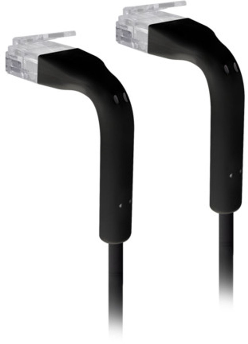 Ubiquiti UniFi Ethernet Patch kabel Zwart cat6 30cm