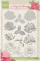 Marianne Design Stempel - Tinys roos TC0855 12.5x19.0cm