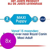 Royal Canin Shn Maxi Puppy Pouch - Hondenvoer - 8 x 10x140 g