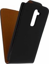 Xccess Leather Flip Case LG G2 Black