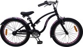 Volare Miracle Cruiser Kinderfiets - Meisjes - 20 inch - Mat Zwart - Prime Collection