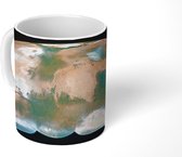 Mok - Een kaart van Mars - 350 ML - Beker