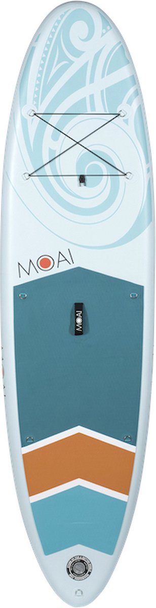 MOAI 10'6 - Opblaasbaar allround SUP board - Compleet - Inclusief tas peddel pomp