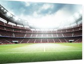 Voetbalstadion theatre of dreams - Foto op Dibond - 60 x 40 cm