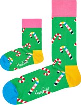 Zo Vader Zo Zoon/Dochter sokken Kerst Candy Cane | Maat: Vader 41 - 46 | Kind 12 - 24 maanden