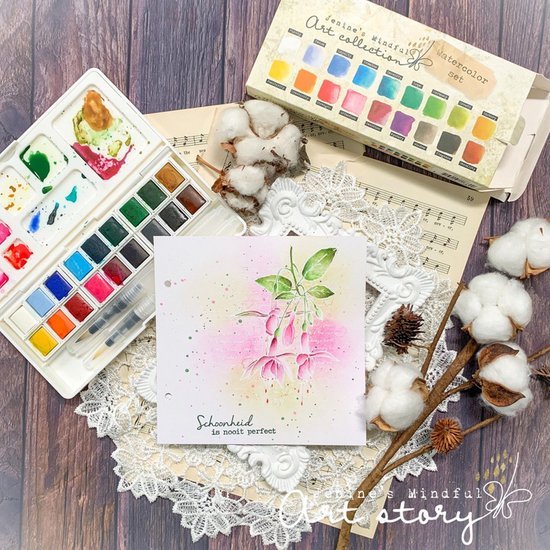 Studio Light Aquarelset - Jenine's mindful art collection nr.01 | bol