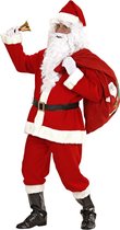 Widmann - Kerst & Oud & Nieuw Kostuum - Luxe Uitvoering Kerstman Santa De Luxe Kostuum - rood - Large - Kerst - Verkleedkleding