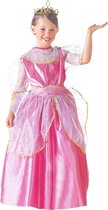 Widmann - Koning Prins & Adel Kostuum - Kleine Schoonheid Kostuum Meisje - roze - Maat 128 - Carnavalskleding - Verkleedkleding