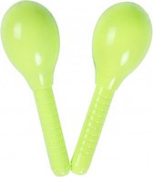 maracas 11 cm groen