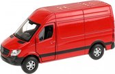 Mercedes Benz Sprinter Panel Van 11,5cm rood