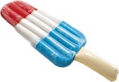 luchtbed Ice Pop 191 x 76 cm pvc rood/wit/blauw/beige