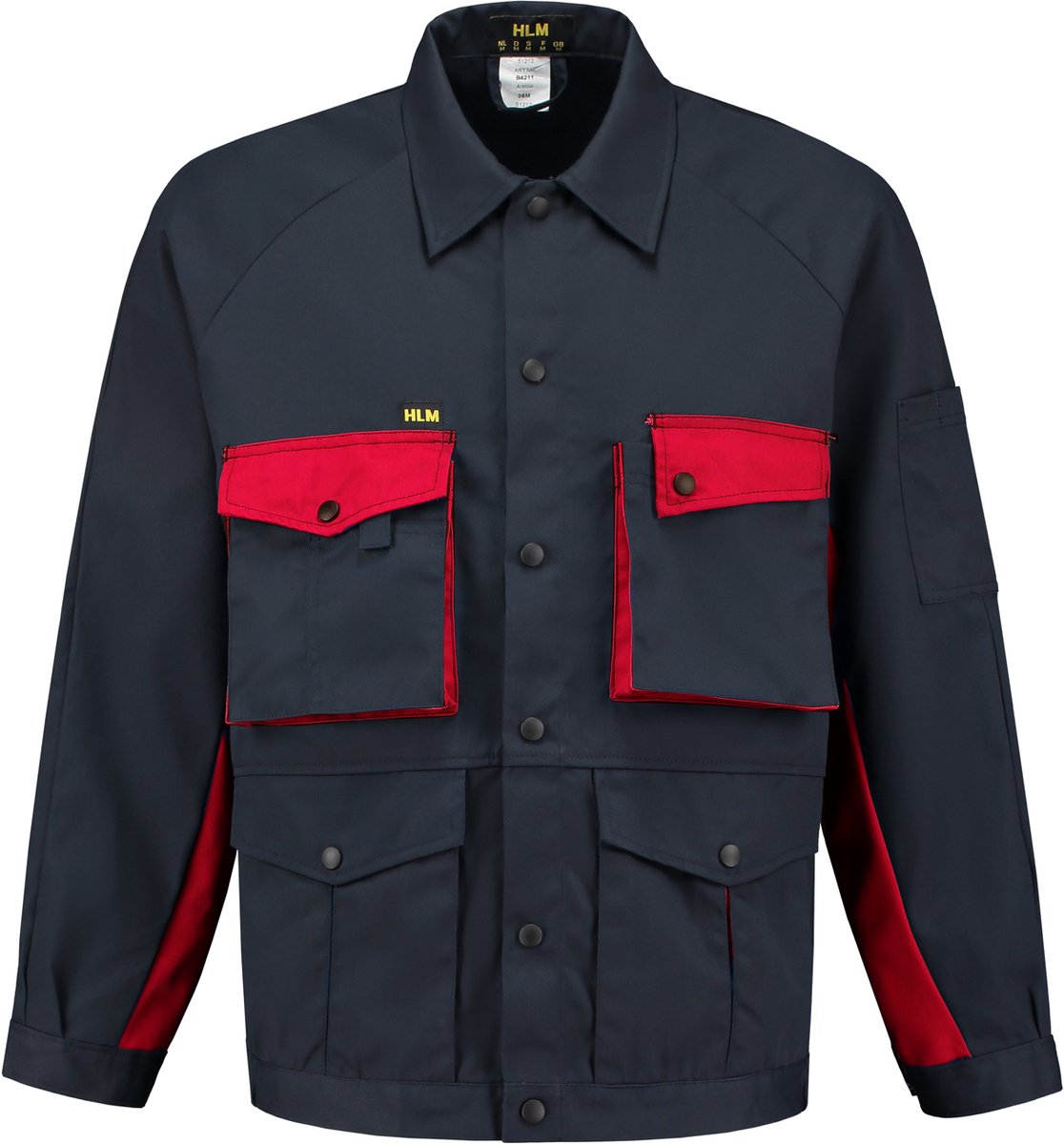 HLM Arklow Werkjas Koningsblauw/marineblauw L