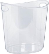 Ijsemmer 19 cm transparant