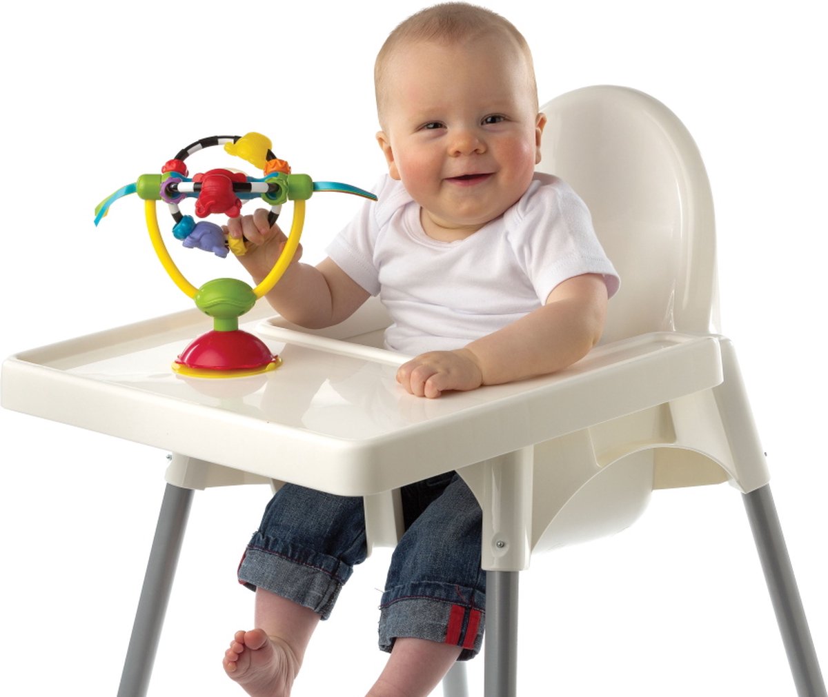 Playgro Kinderstoel speeltje met verbeterde zuignap - Grijp- en  bijtspeelgoed | bol