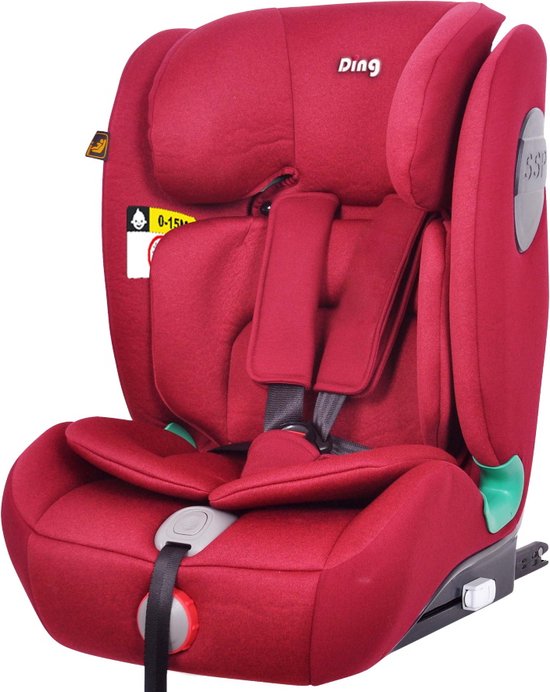 Ding York Red i-Size Autostoel 9-36 kg K63 | bol.com