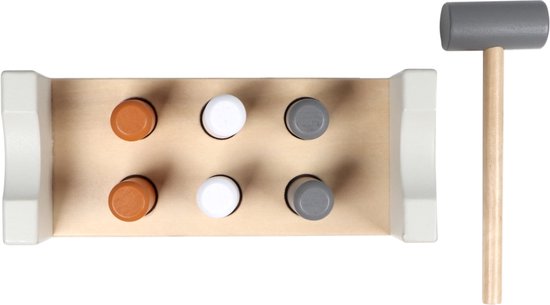 Tryco Baby Jeu du Marteau en Bois