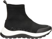 Calvin Klein Knit Bootie 2d Hoge sneakers - Dames - Zwart - Maat 39