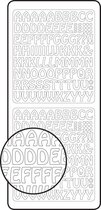 Vaessen Creative Sticker - 10x23cm - 10st - goud letters
