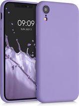 kwmobile telefoonhoesje geschikt voor Apple iPhone XR - Hoesje voor smartphone - Back cover in violet lila