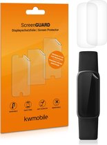 kwmobile 3x screenprotector voor Fitbit Luxe - Beschermende folie voor fitnesstracker