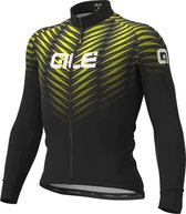 Ale Fietsshirt Lange Mouwen Solid Thorn - Geel - L - Valt klein