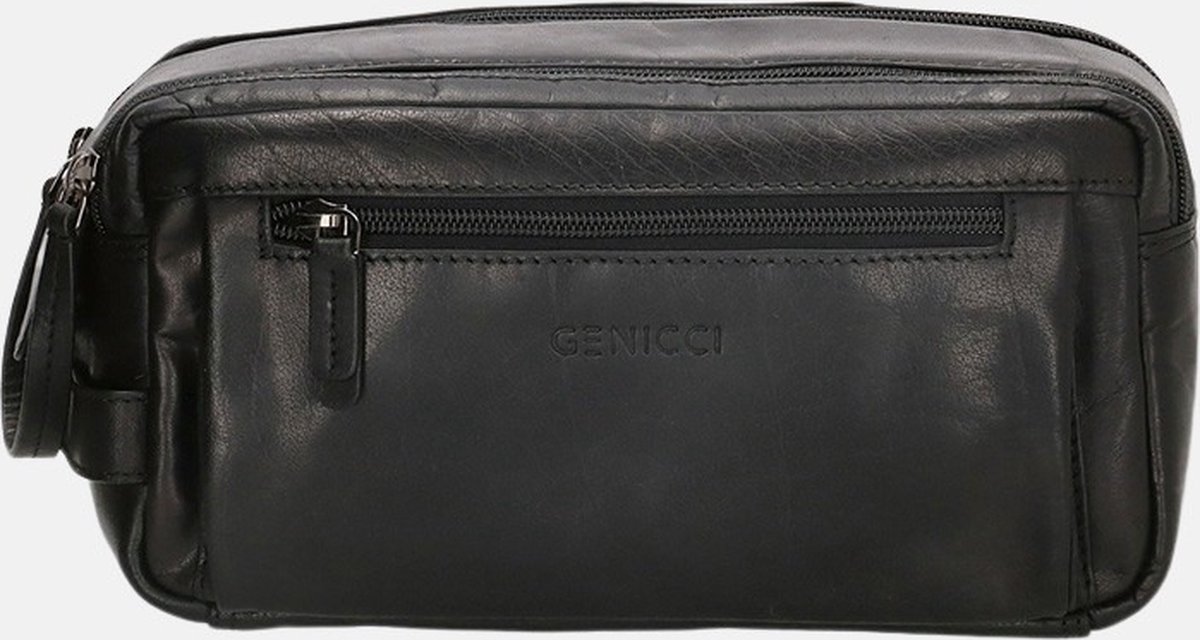 Genicci Amsterdam Toilettas - Zwart