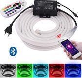 Neon LED Strip - RGB - 2 Meter - Waterdicht - Bluetooth