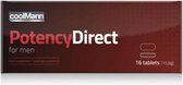 CoolMann - PotencyDirect Potentie Pillen - 16 stuks - Drogist - Voor Hem - Drogisterij - Erectiemiddelen