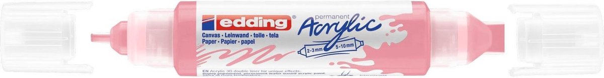 Acrylmarker edding e-5400 3d double liner mauve