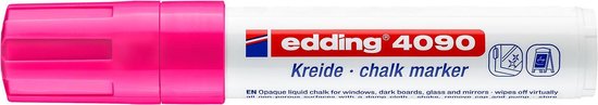 Krétamarker Edding 4090 folyékony neon sárga - Irodaszer webáruház