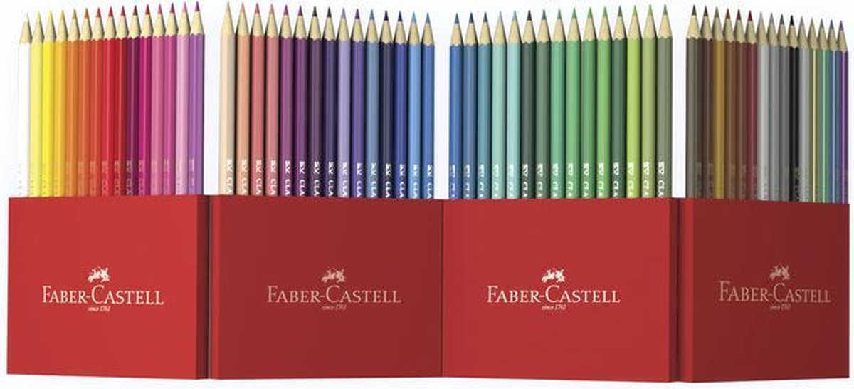 Faber-Castell kleurpotloden - Castle - 60 stuks - FC-111260 — afbeelding 2