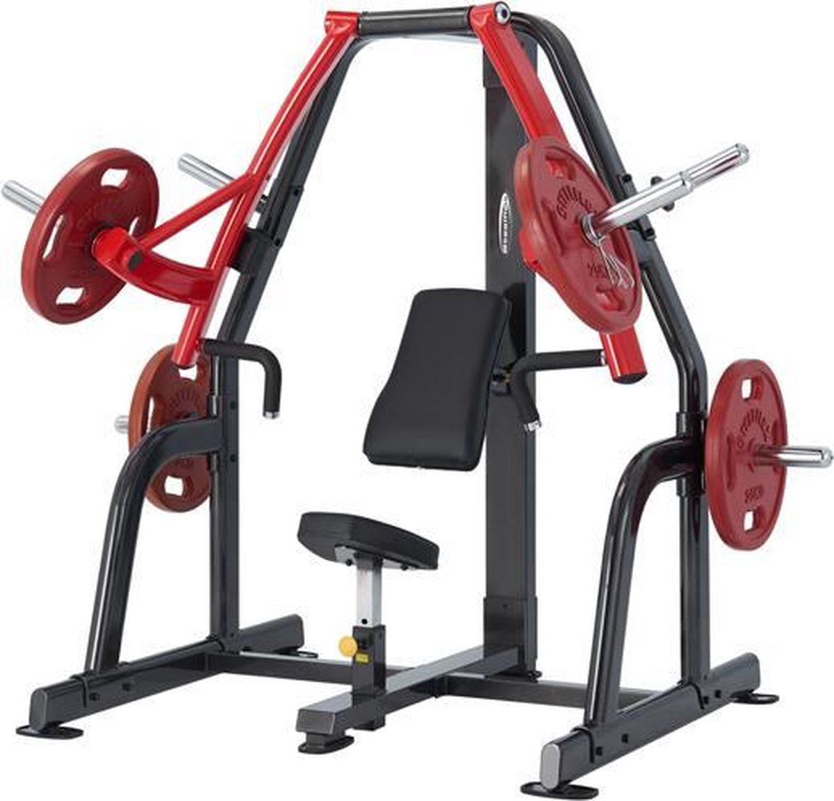 Steelflex PlateLoad Seated Decline Press Machine PSDP