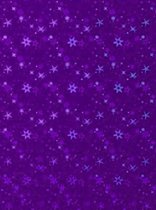 Verhaak Cadeaufolie Holografie 150 X 70 Cm Paars