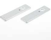 Hoppe Duranorm® Kortschild 202KP 165x42mm BLIND F1 (Paar) - 717927