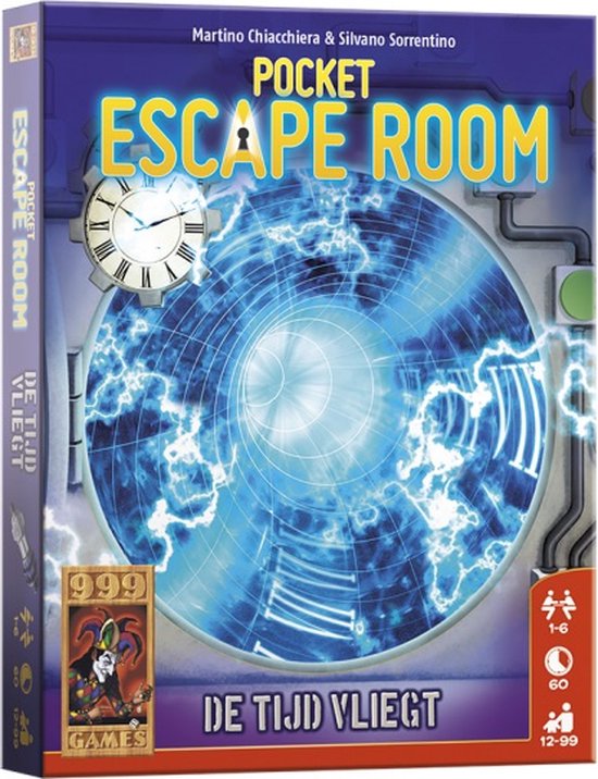 Thumbnail van een extra afbeelding van het spel ApolloX kaartspel Pocket Escape Room: De Tijd Vliegt