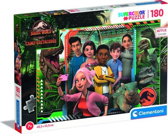 Clementoni Jurassic World Camp Cretaceous Contourpuzzel 180 stuk(s ...