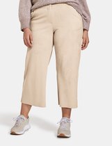 SAMOON Dames Culotte met touch van velours Lotta Stone-56