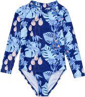 Snapper Rock - UV Zwempak voor meisjes - Lange mouw - Mango Tango - maat 164-170cm