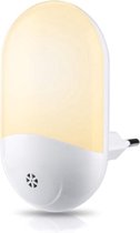 LED kast wand nacht lamp met bewegingssensor - Sensor verlichting - Nachtlampje - baby woon slaap kamer - schemeringssensor stopcontact