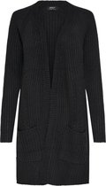 Only Vest Onlbernice L/s Cardigan Knt Noos 15165076 Black Dames Maat - XL