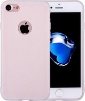 Apple iPhone 7 Hoesje - Mobigear - Color Serie - TPU Backcover - Wit - Hoesje Geschikt Voor Apple iPhone 7