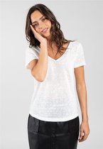 DEELUXE T-shirt met kanten achterkantHAZEL Off White