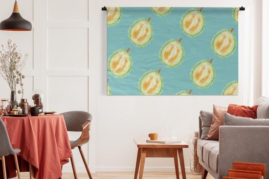 Tapisserie - Tapisserie - Fruit - Agrumes - Blauw - 180x120 cm - Tapisserie