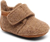 Bisgaard - Pantoffels voor baby's - Baby wool - Bruin - maat 19EU